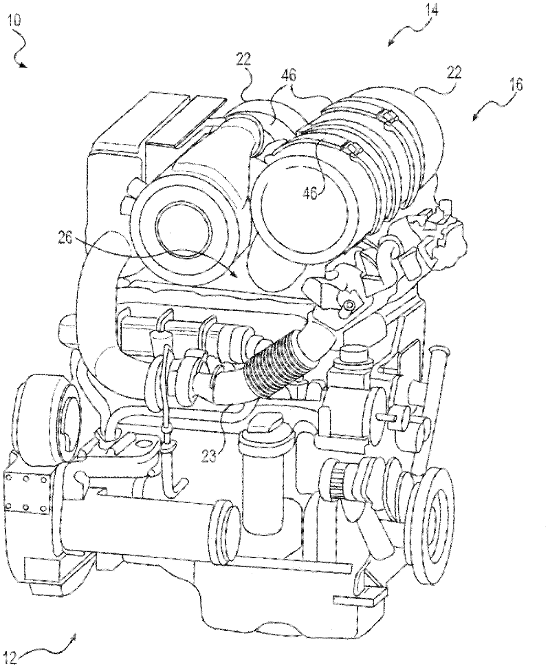 Strap for securing exhaust treatment device