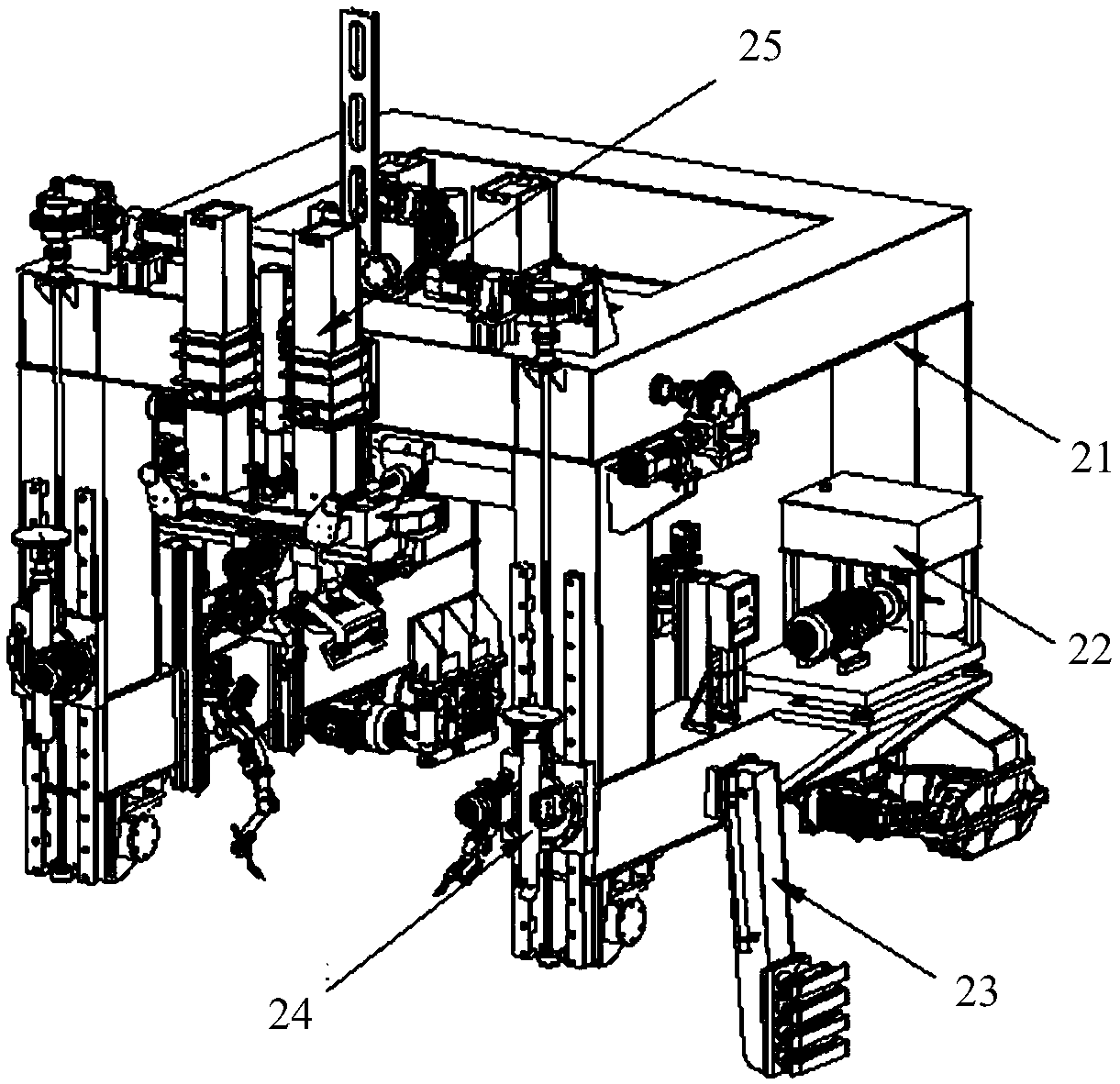 A box girder assembly and welding equipment