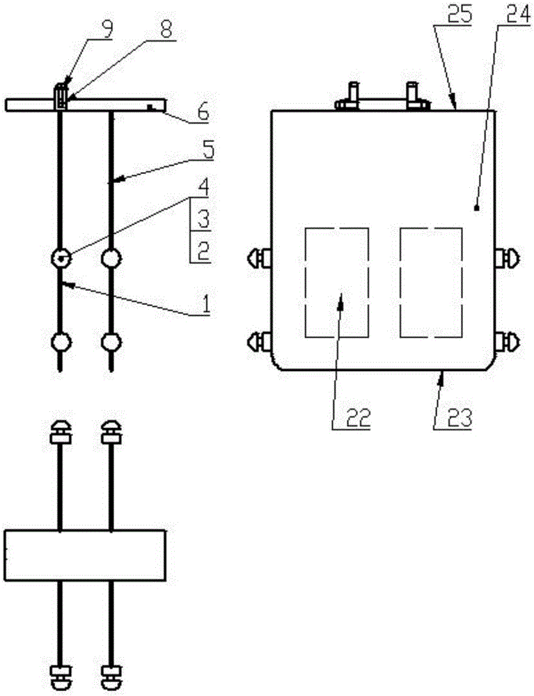 Vibration-reducing and anti-blocking vegetable cutting device