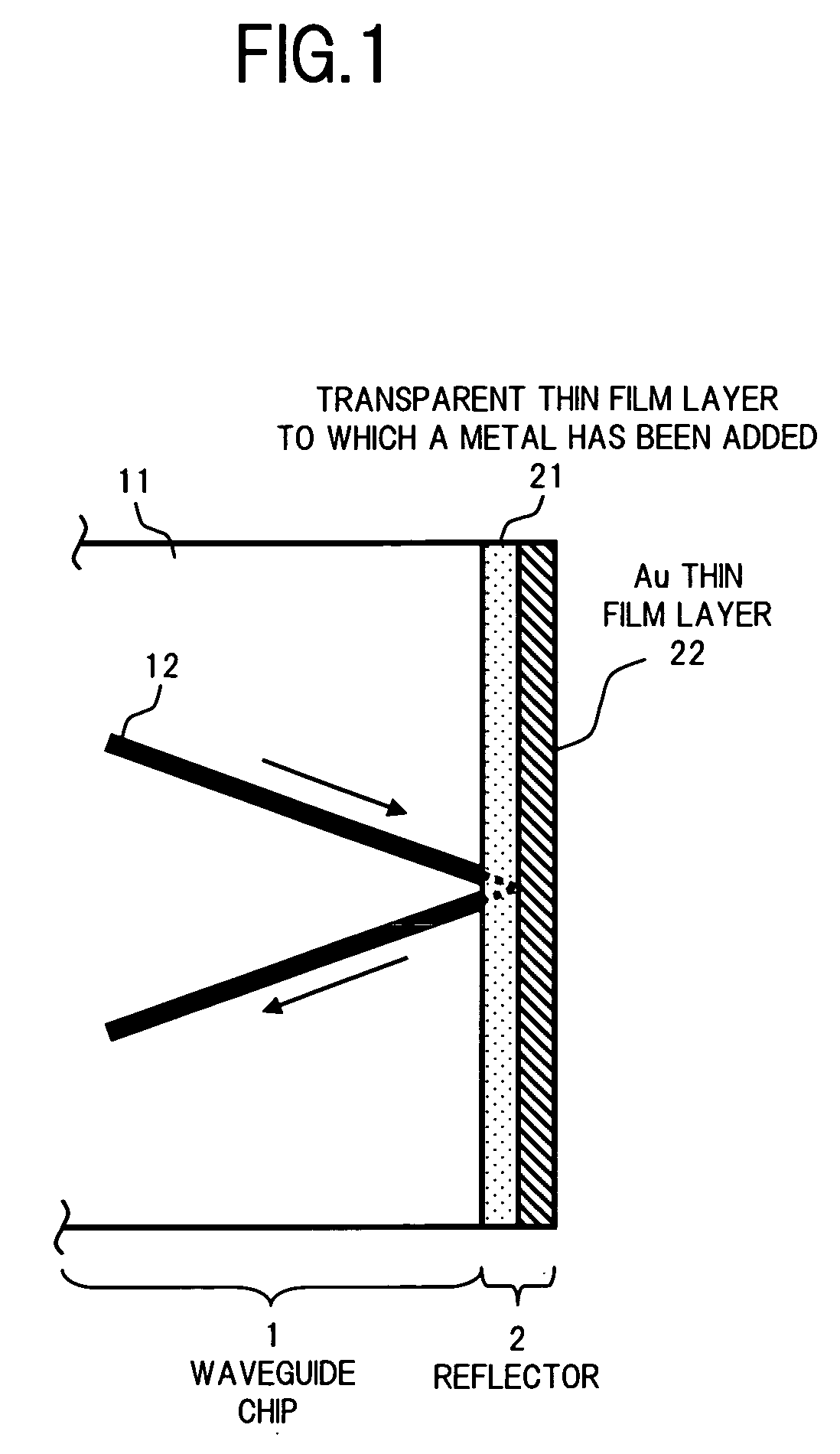 Optical communication device provided with a reflector and method for forming a reflector in an optical communication device