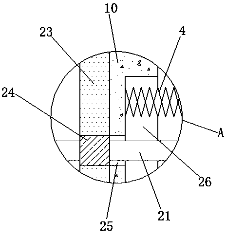 Electric power equipment transportation fixing device