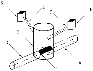 Device suitable for reducing local water passing resistance of rainwater inspection well