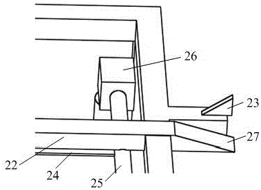 Automatic unloading and framing machine for aluminum materials