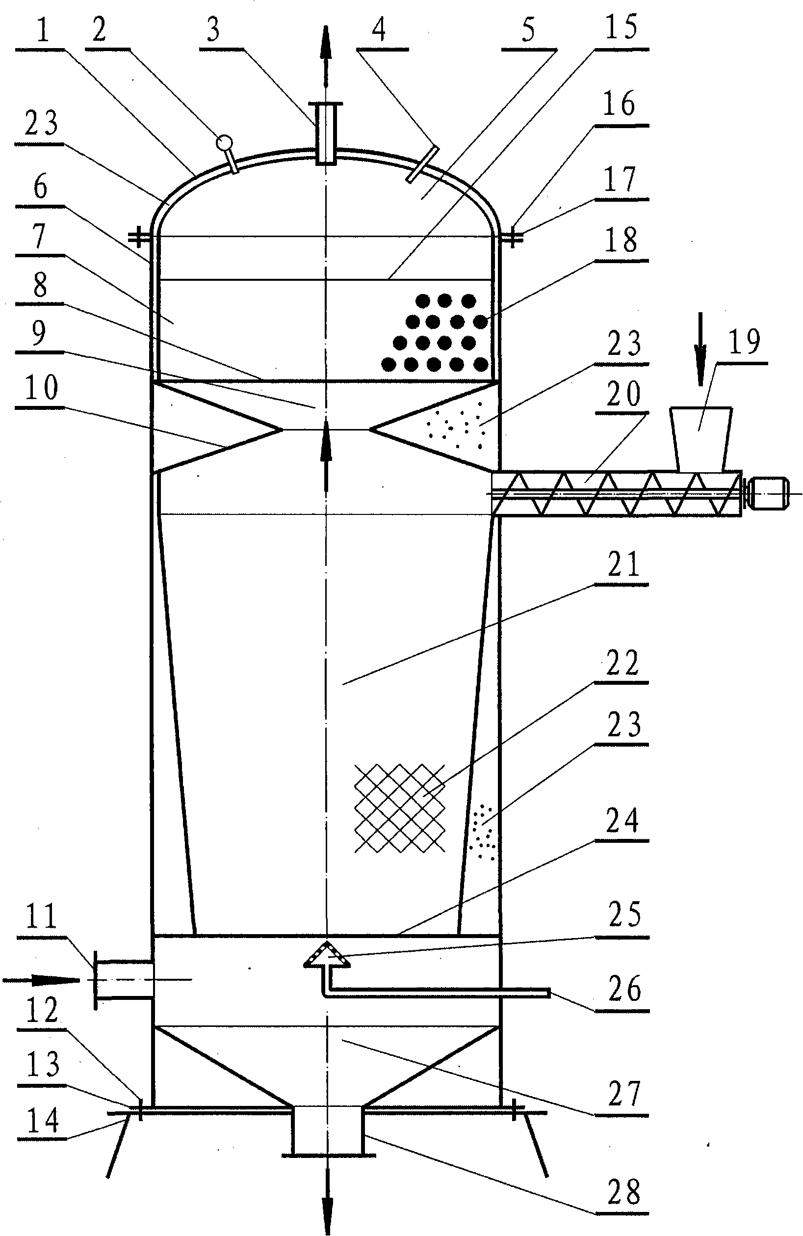 Integration biomass gasification stove catalytic splitting process and device thereof