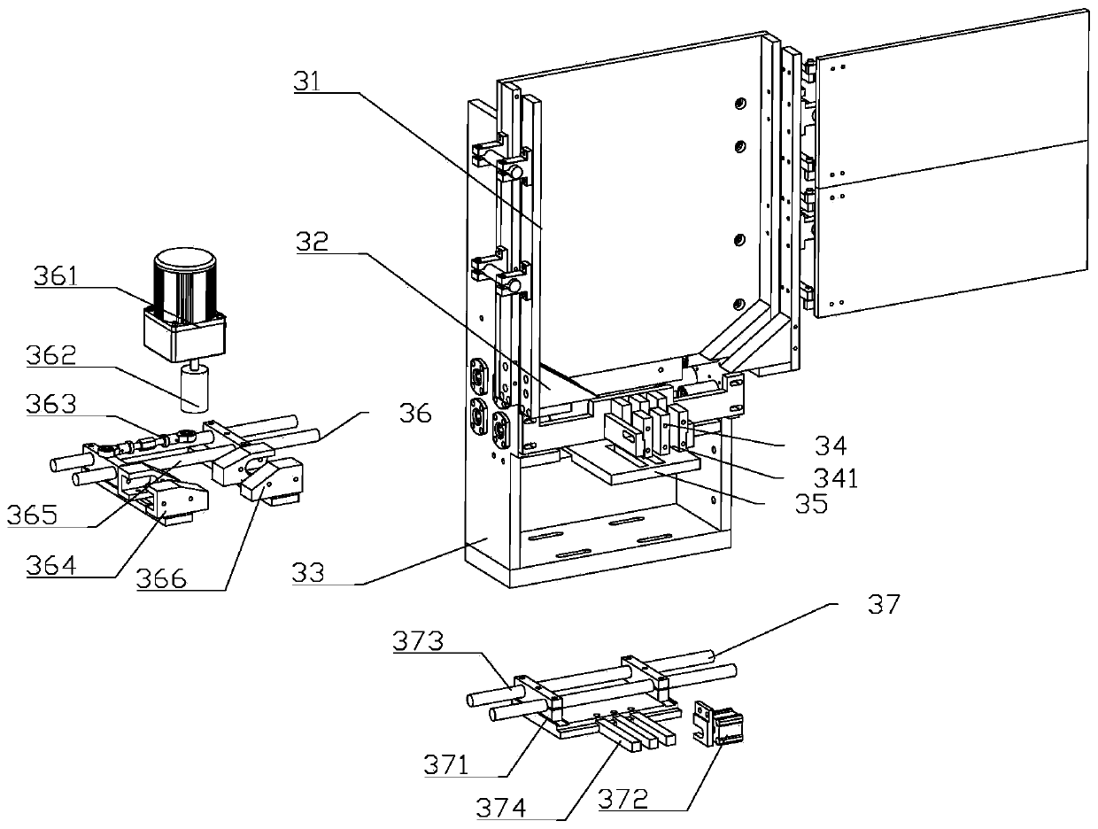 Bounce pen and automatic production equipment and method thereof