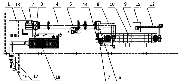 Carbonic acid rare earth roasting method