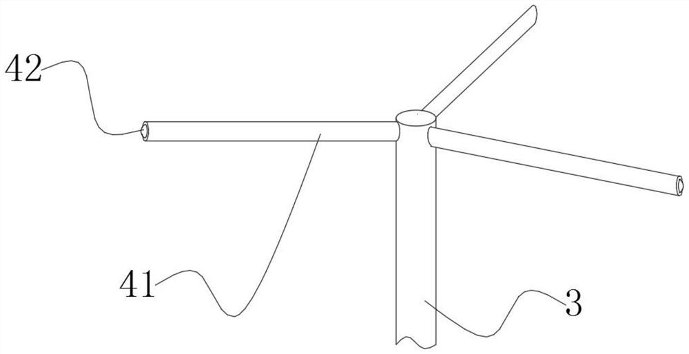 Coplanar multi-polar axis 3D printing equipment based on Frenet coordinate system and manufacturing method thereof