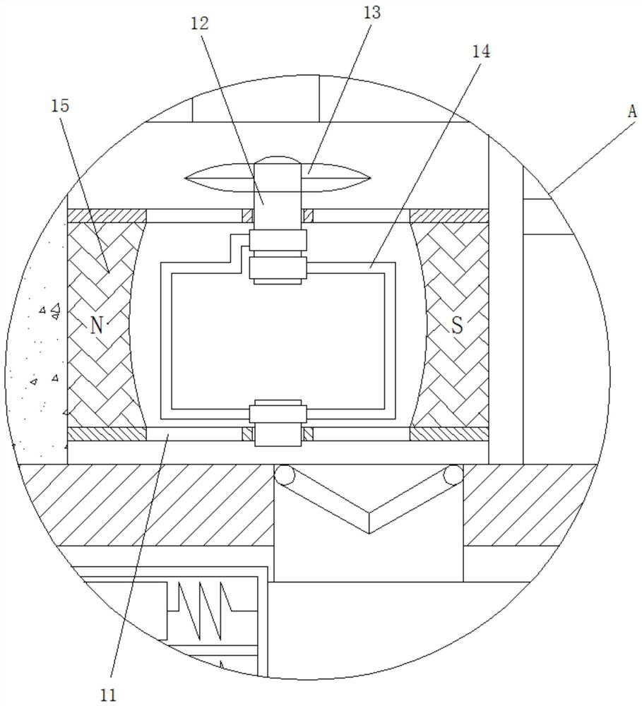 Injection molding nozzle capable of preventing instantaneous impact and cleaning blockage