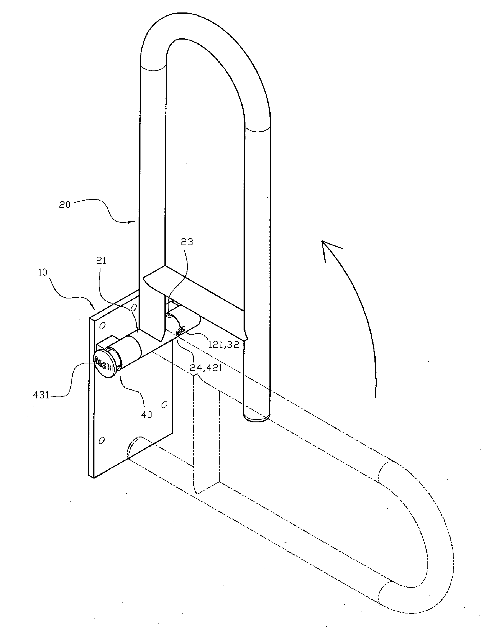 Foldable Safety Handrail Assembly