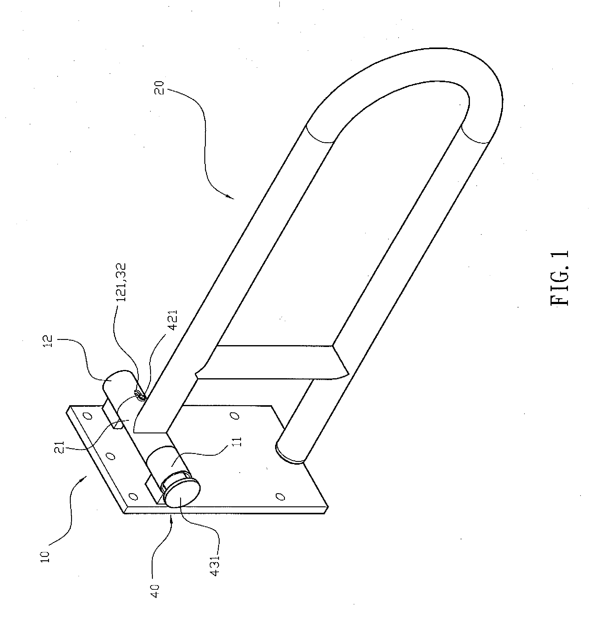 Foldable Safety Handrail Assembly