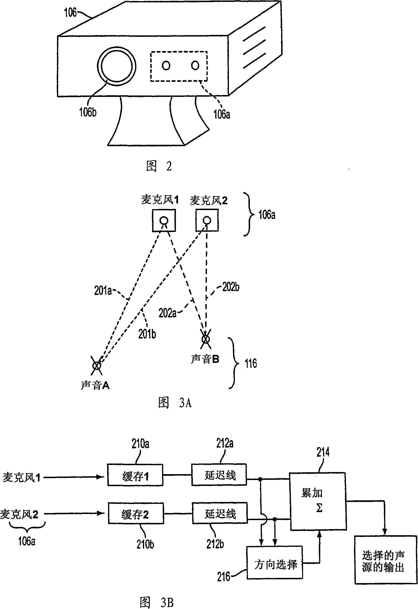 Selective sound source listening in conjunction with computer interactive processing