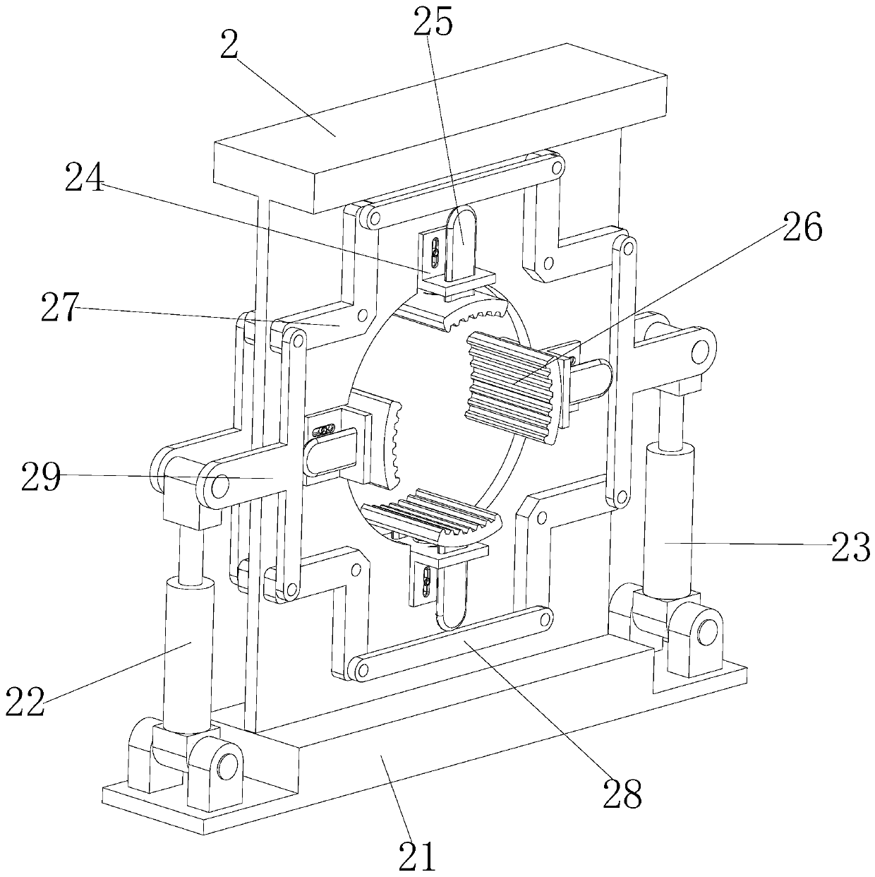 Post-processing technology for manufacturing of large chemical oil pipelines