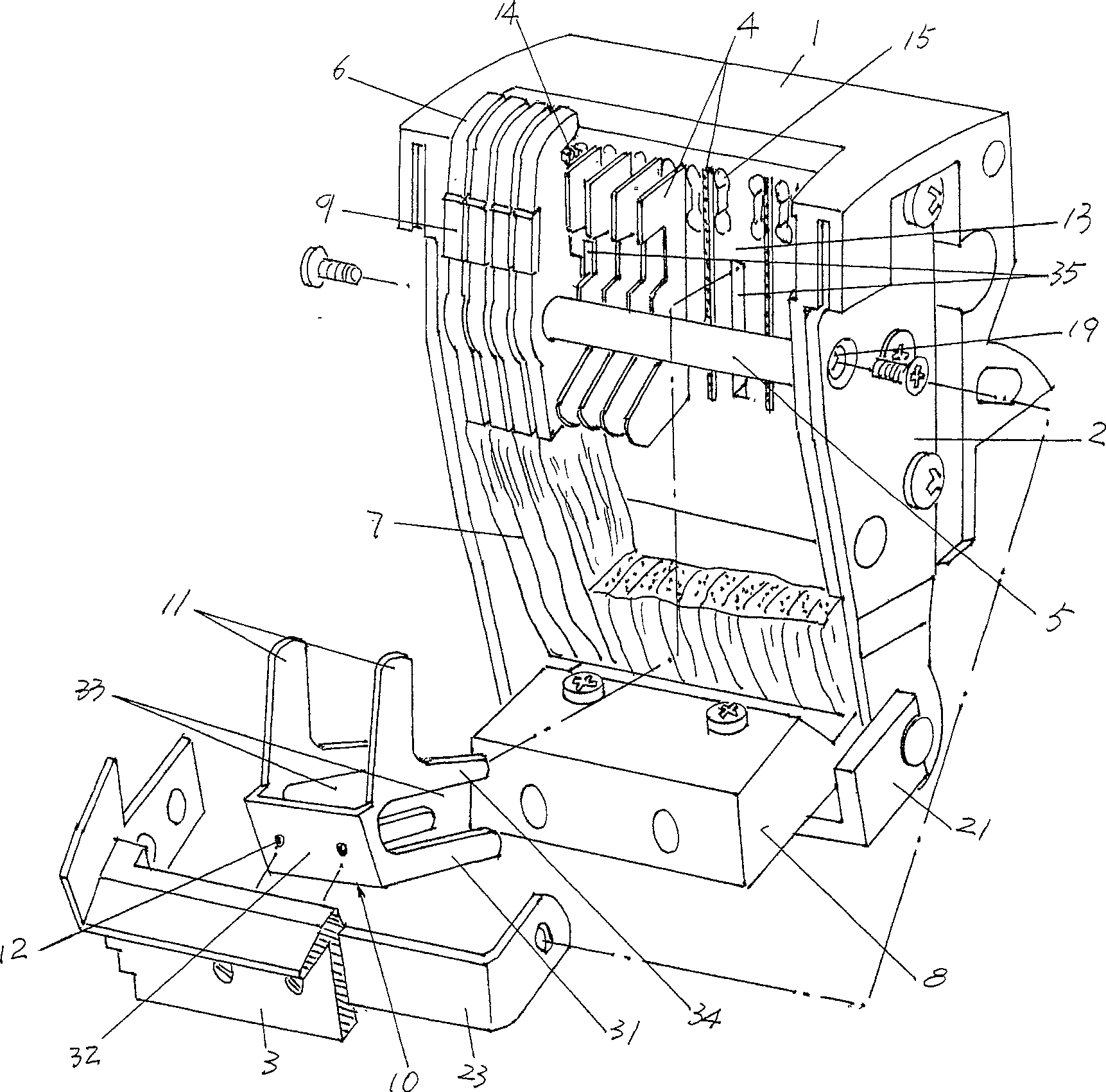 Movable contact of circuit breaker