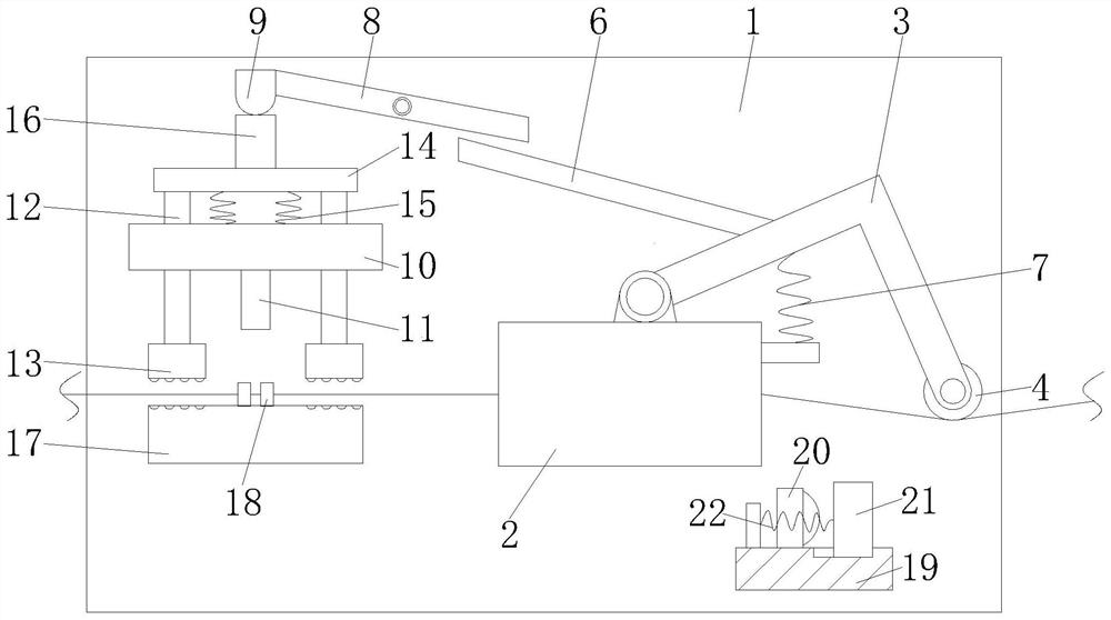 A broken wire detection and alarm device for elastic yarn texturing