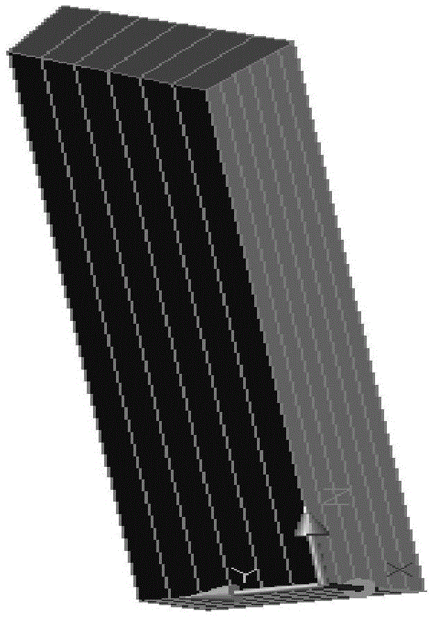 Construction method of doubly ruled surface geologic body