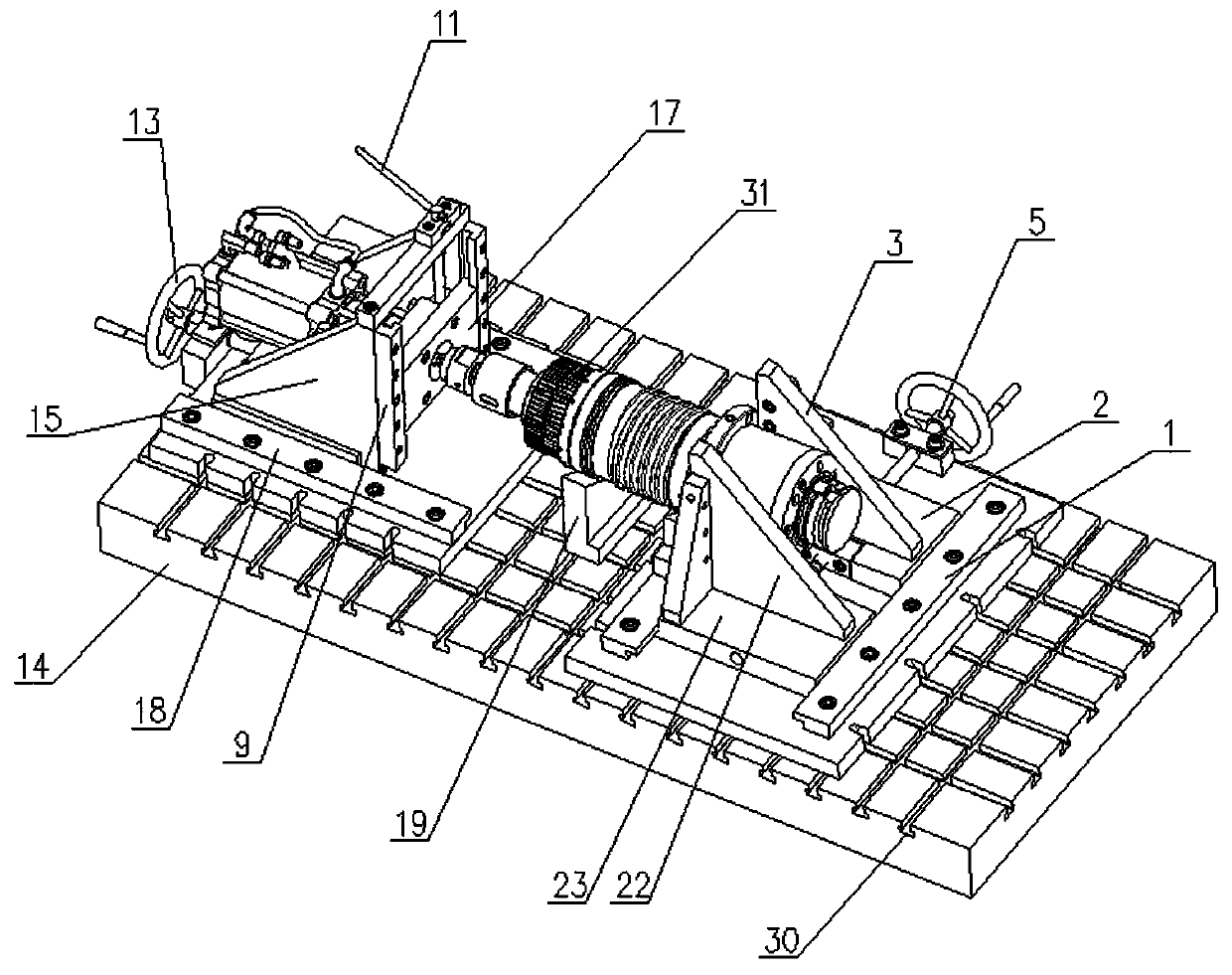 An adjustable dual-function spindle loose broach control device