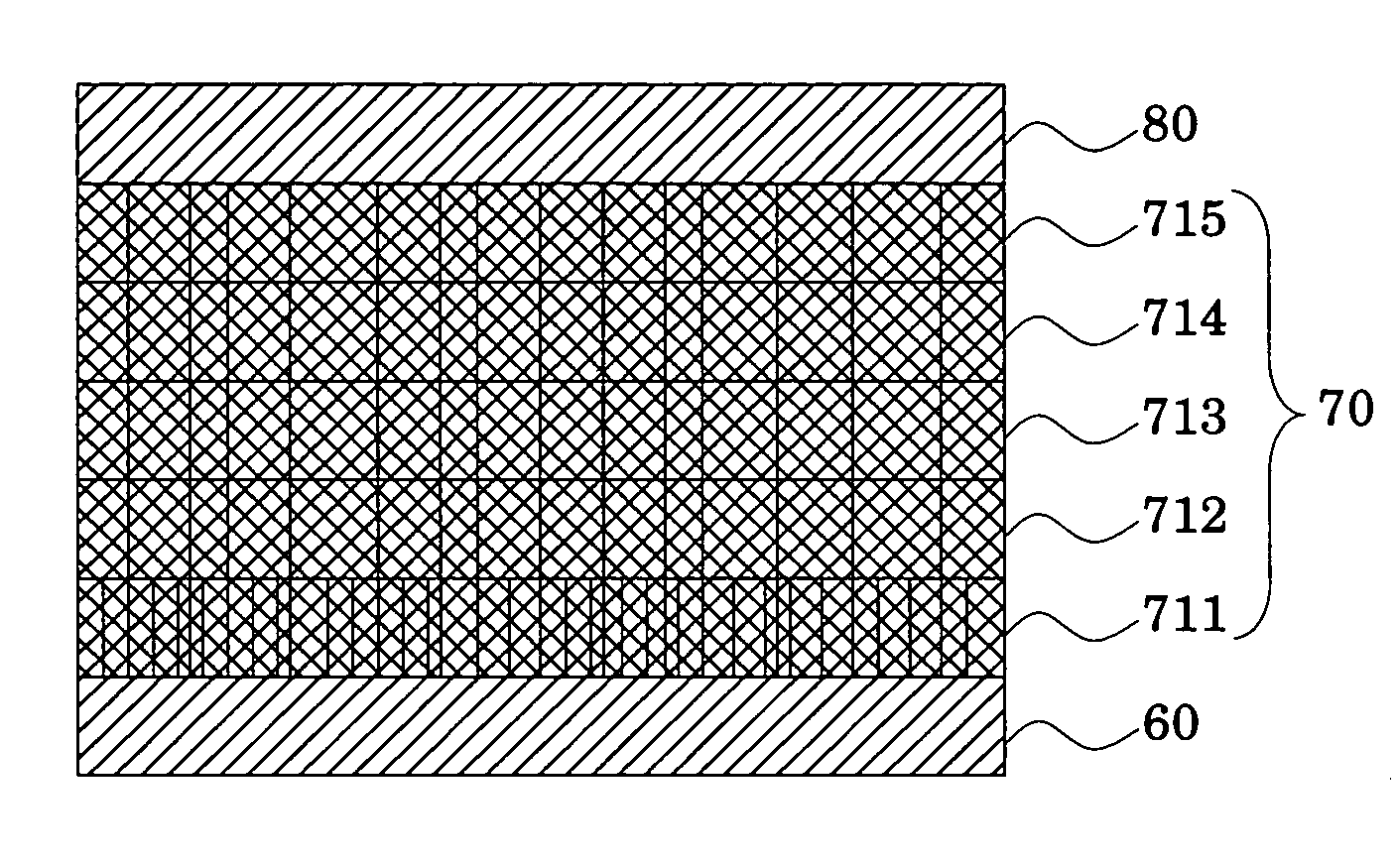 Piezoelectric element and liquid jet head using the piezoelectric element