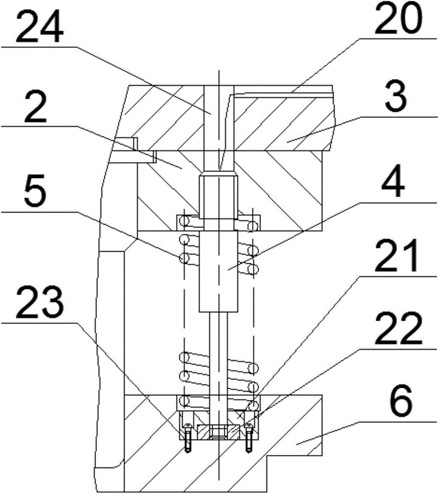 Sheet part stamping/welding integrated manufacturing device