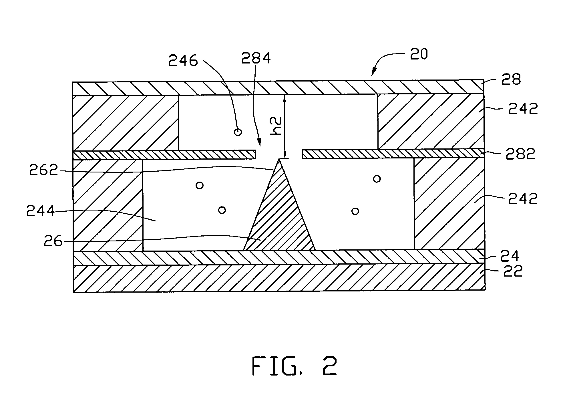 Field emission microelectronic device