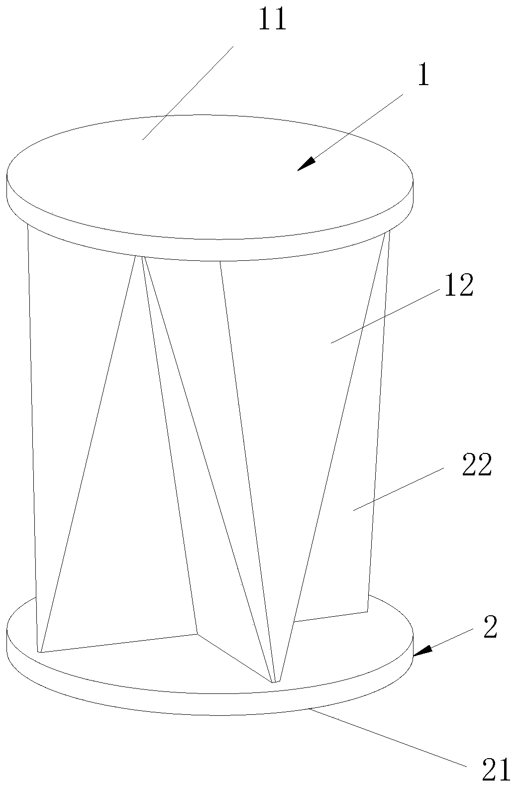 LED specular reflection screen realizing display at any angle by specular reflection