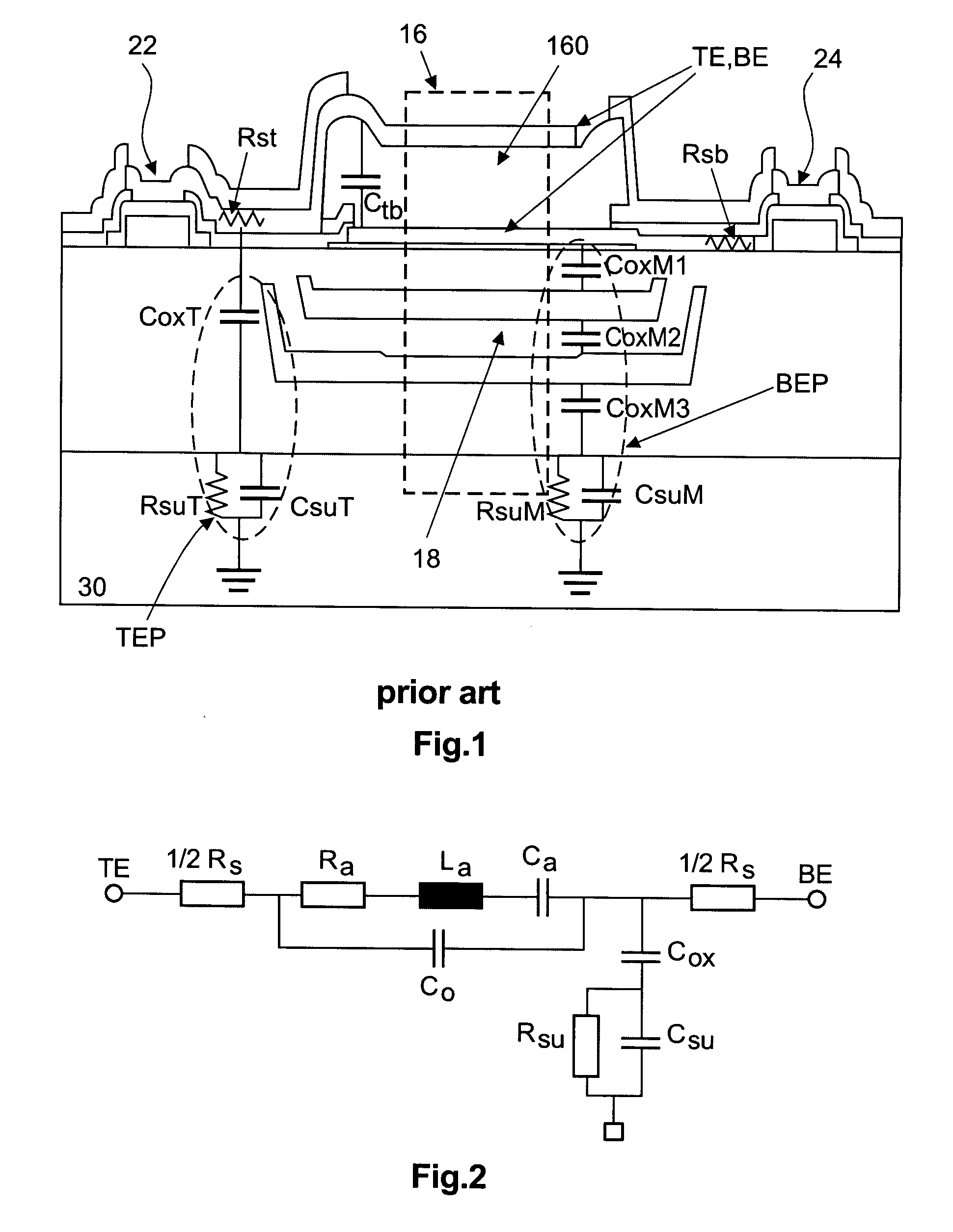 Film bulk acoustic wave resonator with differential topology