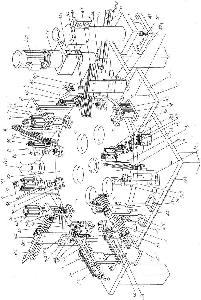 Automatic assembling device of protector having retained workpiece detecting function