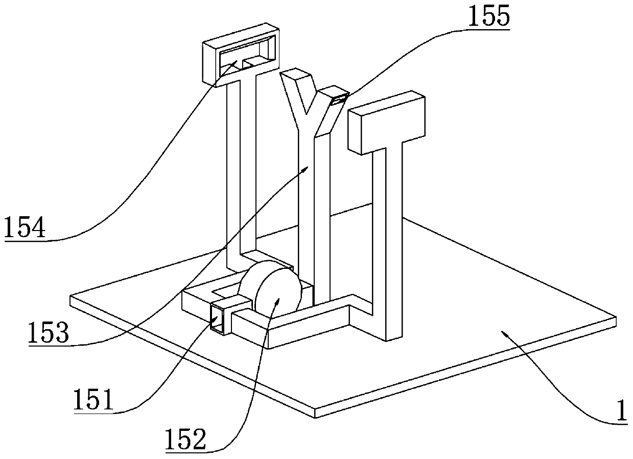 Airflow type cloth arranging device