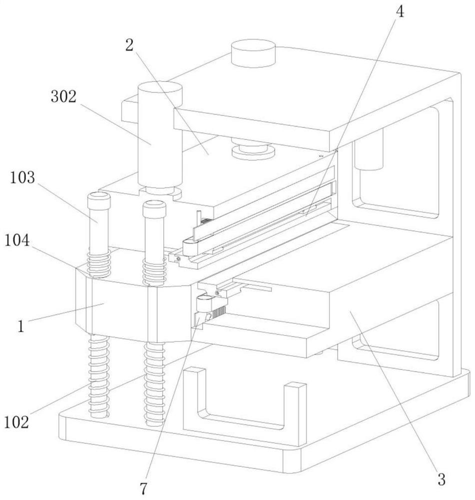 Shearing device for door curtain production