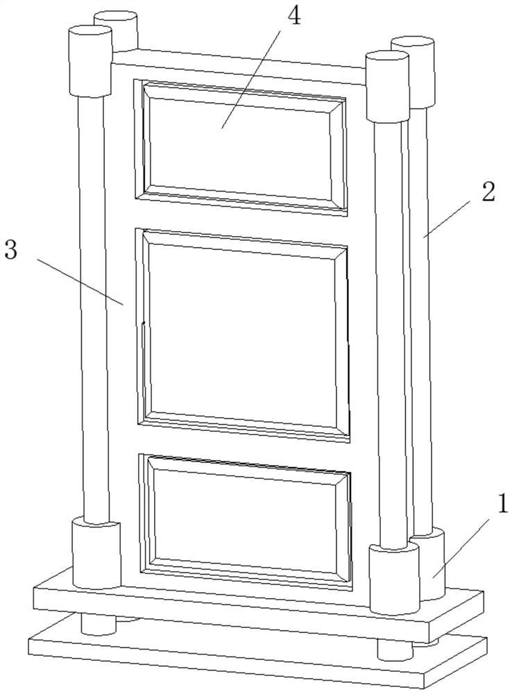 Novel formwork support device for building construction