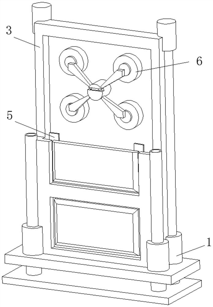 Novel formwork support device for building construction