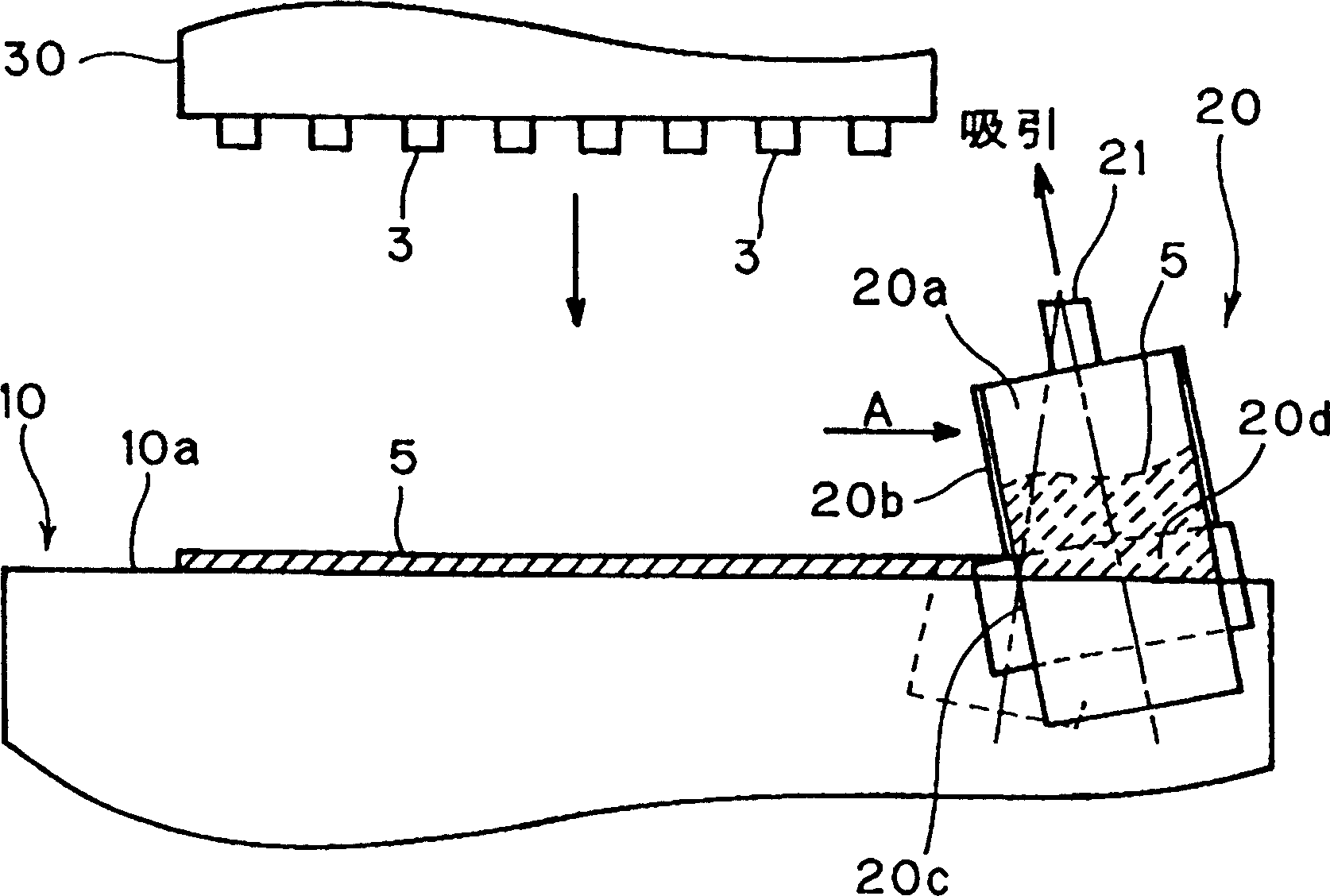 Method and device for coating with paste