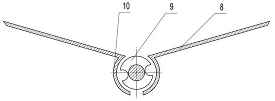 A y-type pair-roller type Sapindus japonica seed peeling device