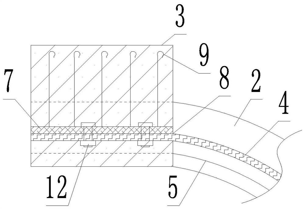 A kind of flexible steel dam construction method