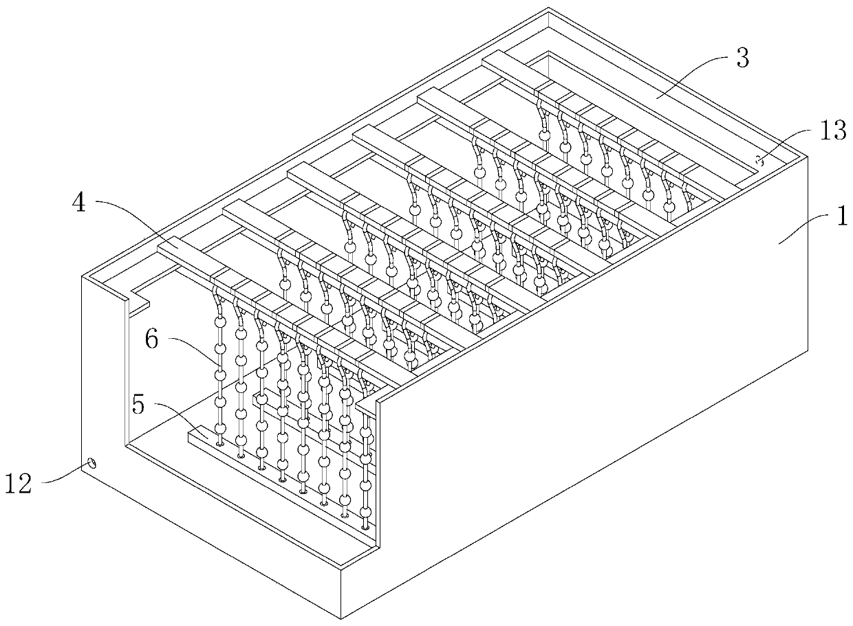 Three-dimensional temporary cultivation device for long-distance transportation and relay cultivation of coral larvae and broken branches