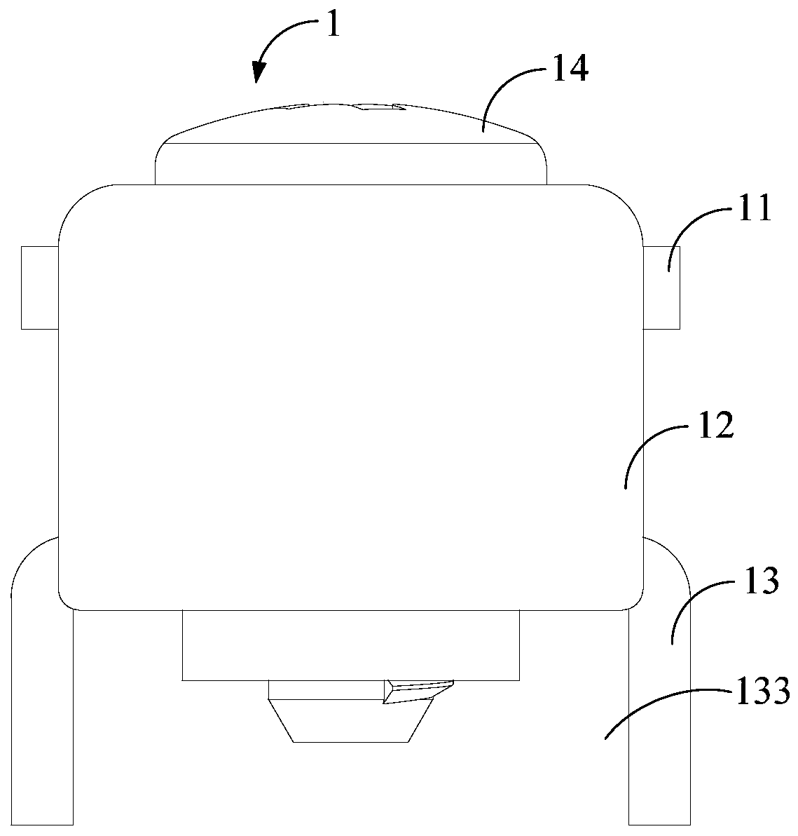 Pressing block assembly, door assembly and clothes treating apparatus