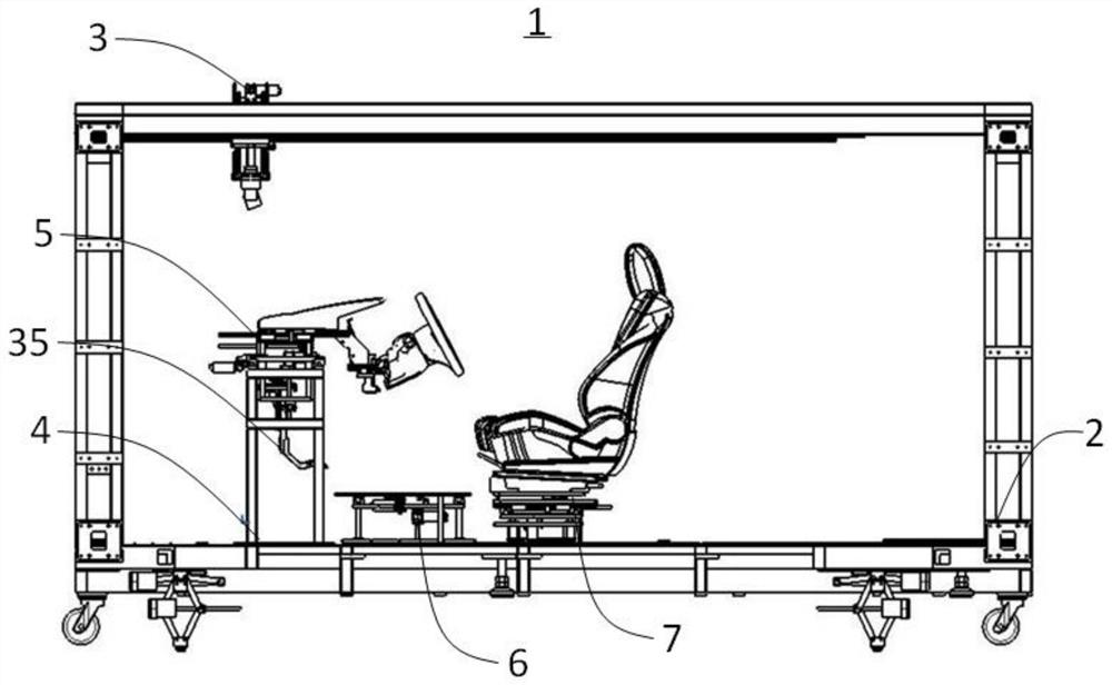 A combination meter reflective verification device