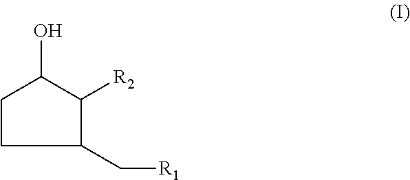 Cosmetic use of a jasmonic acid derivative for treating the hair and the scalp