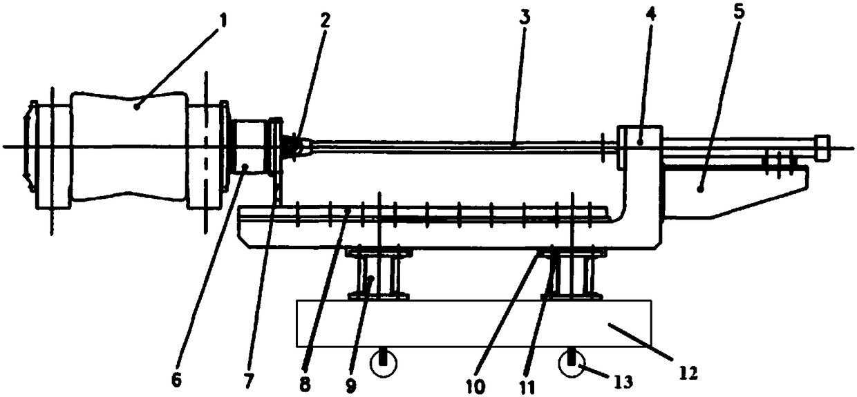 Roller changing mechanism of straightener