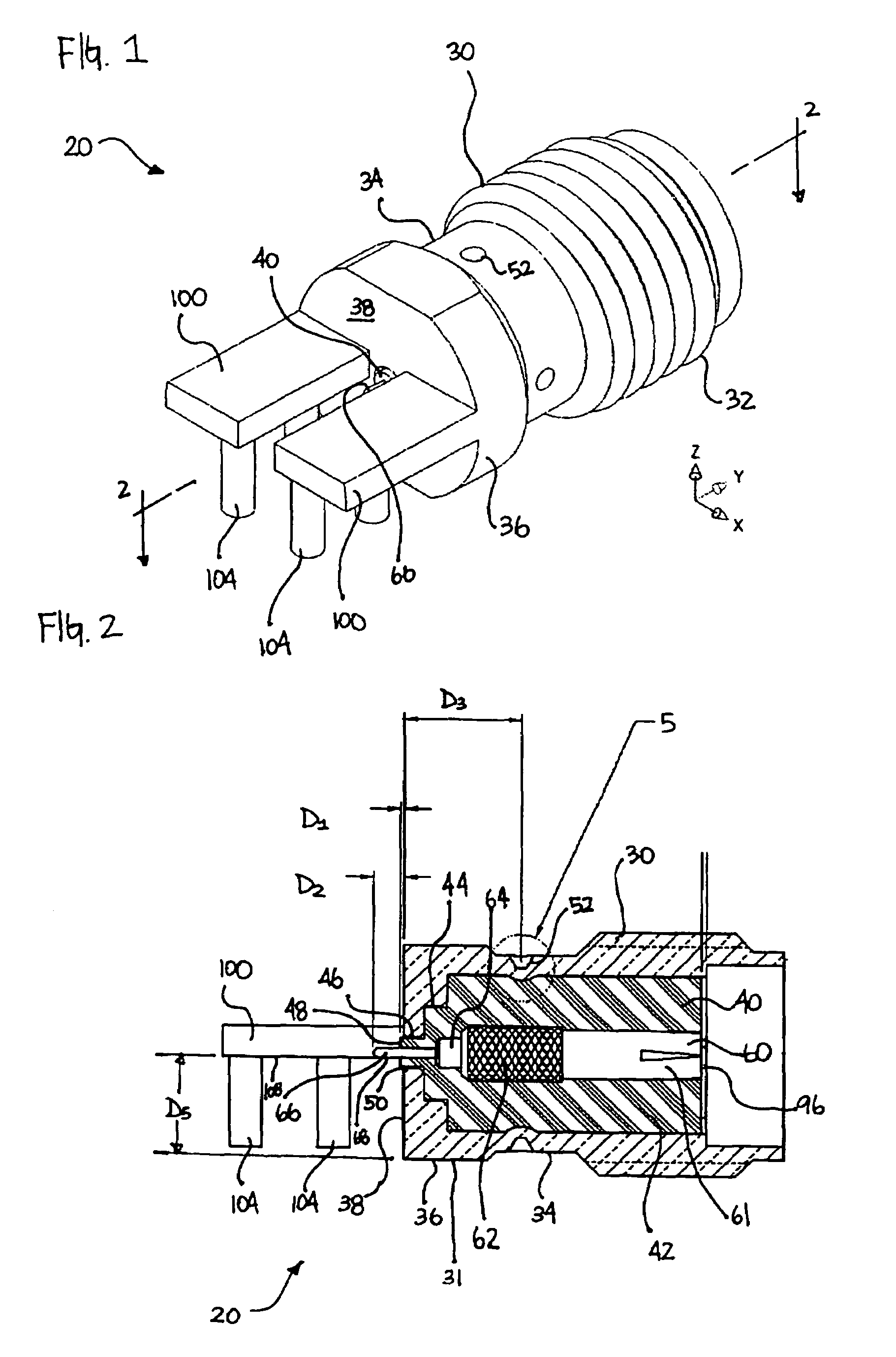High frequency edge mount connector