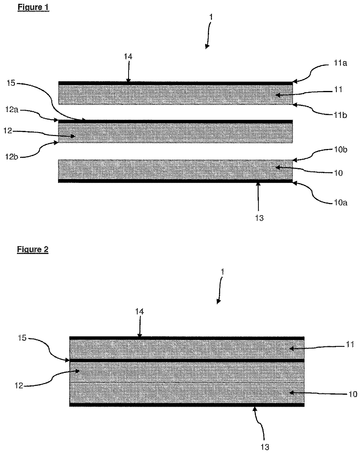 Catalyst-coated membrane having a laminate structure