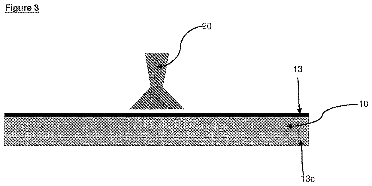 Catalyst-coated membrane having a laminate structure