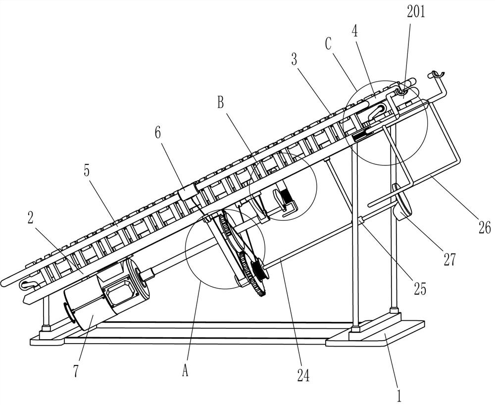 A fast beating device for vermicelli deicing