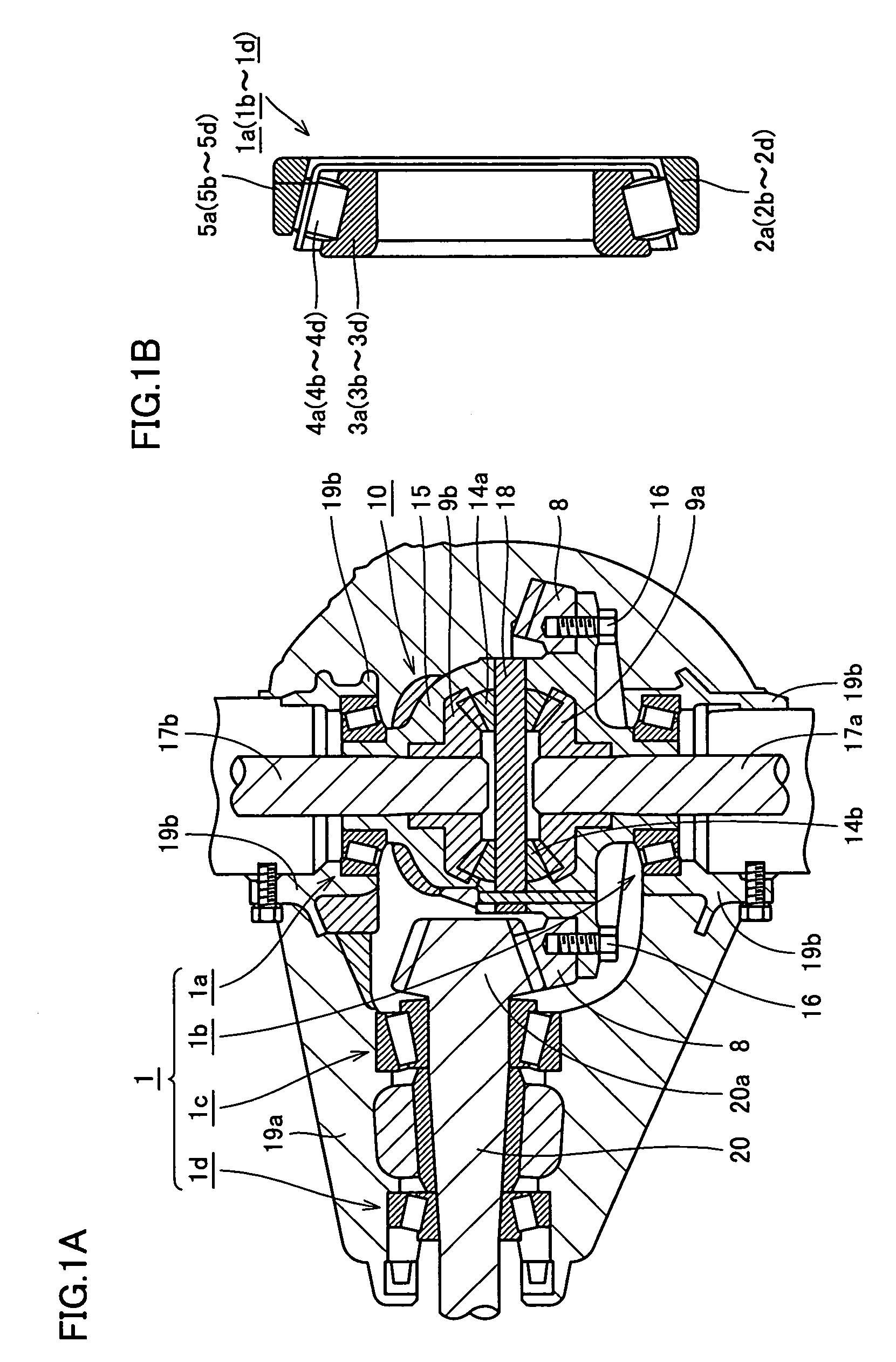 Differential support structure, differential's component, method of manufacturing differential support structure, and method of manufacturing differential's component