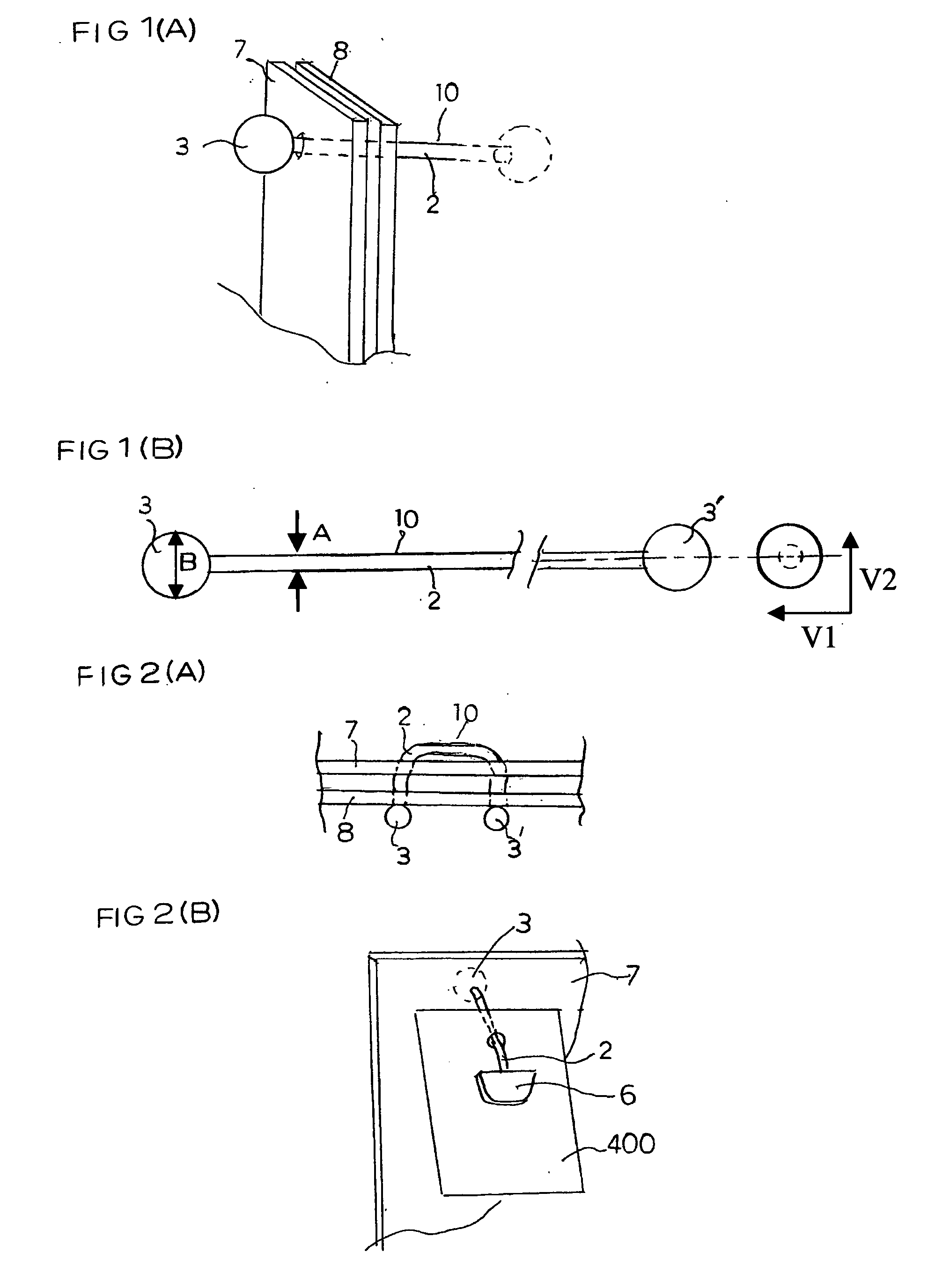 Fastener, a fastener assembly and a fastener attaching device