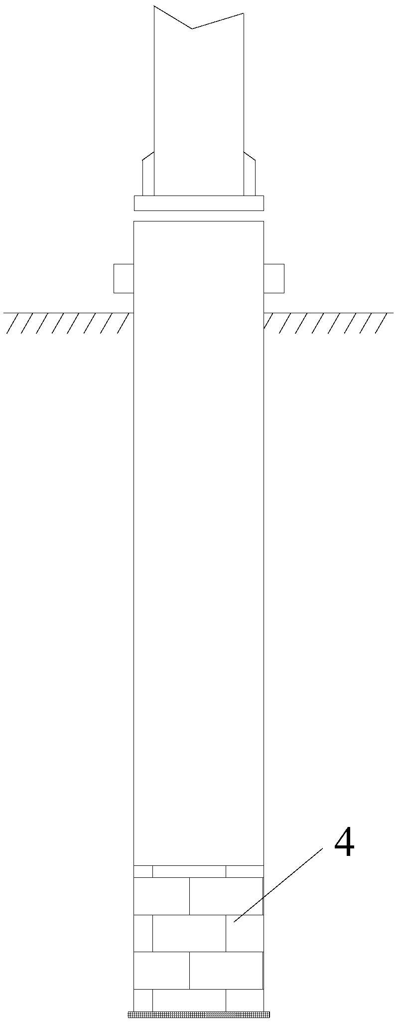 Pile-forming method of cast-in-place pile with internal ramming and enlarging sinking pipe in deep clay stratum