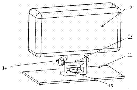 Bracket with adjustable rotating angle