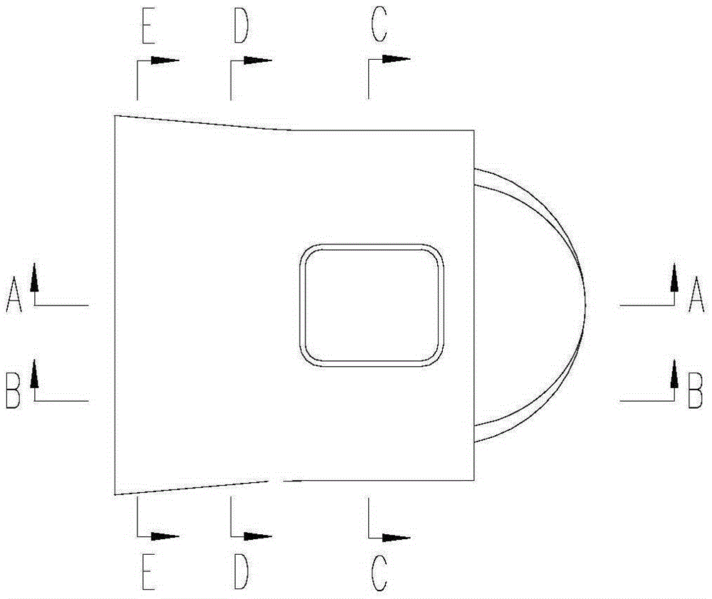 Nozzle structure, fresh air exchange device and air conditioner