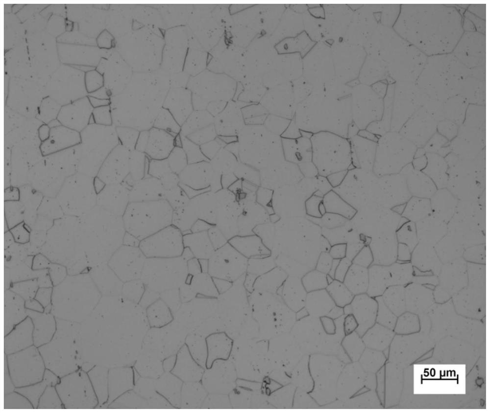 A method for eliminating mixed crystals in s31035 high-alloy austenitic heat-resistant steel