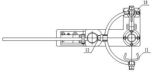 Automobile shock absorber spring dismounting and mounting method