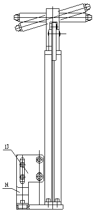 Automobile shock absorber spring dismounting and mounting method